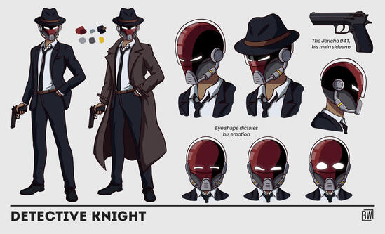 Detective Knight (character sheet)